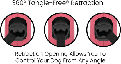 360° Tangle-Free Retractable Dog Leash