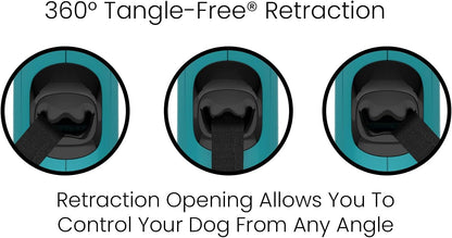 360° Tangle-Free Retractable Dog Leash
