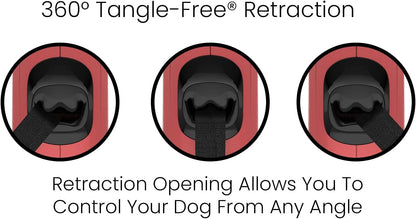 360° Tangle-Free Retractable Dog Leash