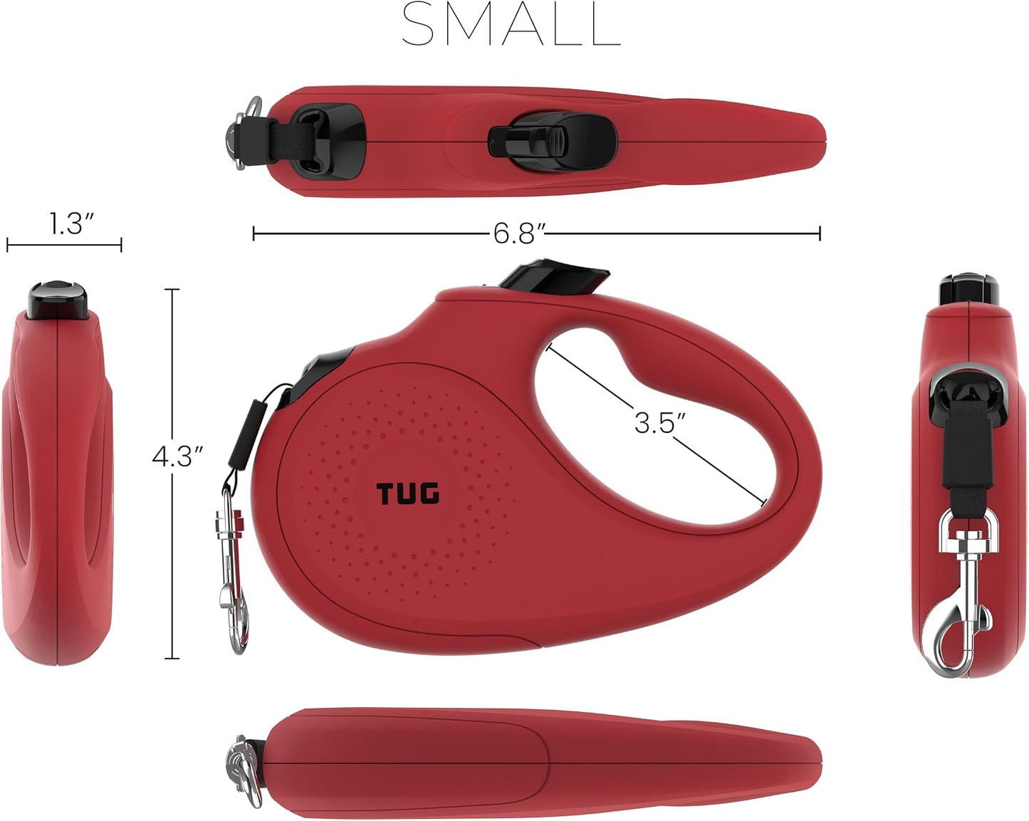 360° Tangle-Free Retractable Dog Leash