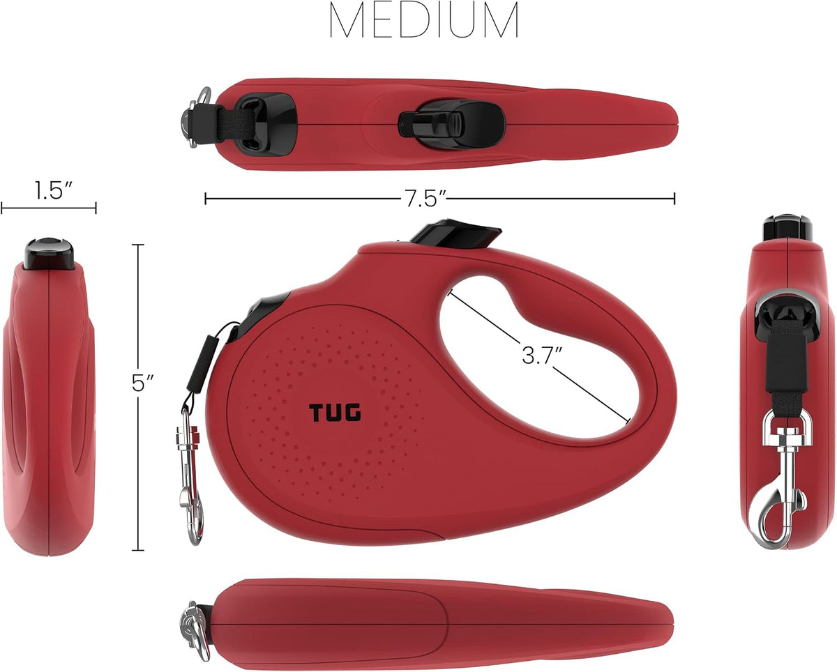 360° Tangle-Free Retractable Dog Leash