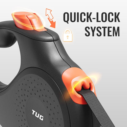 360° Tangle-Free Retractable Dog Leash